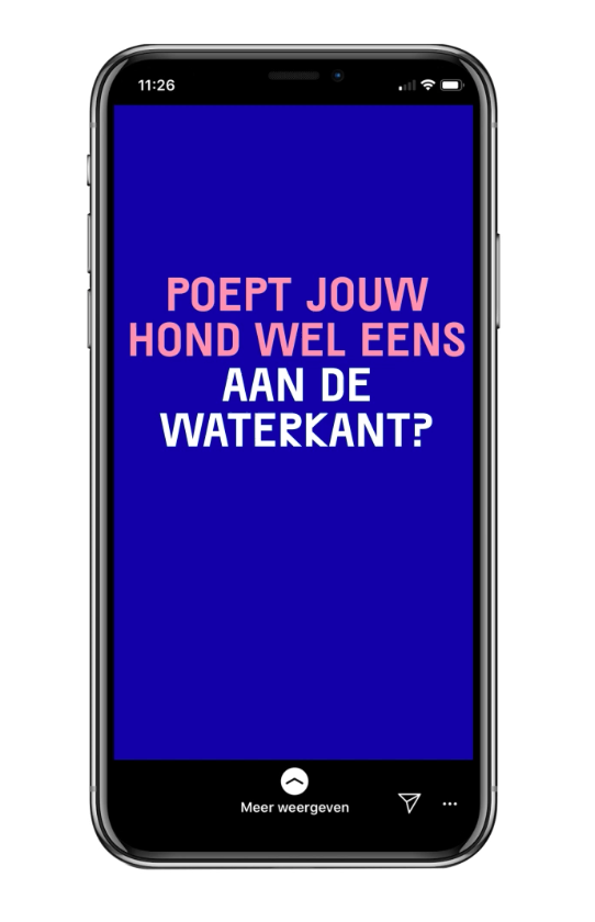 Poept jouw hond wel eens aan de waterkant?